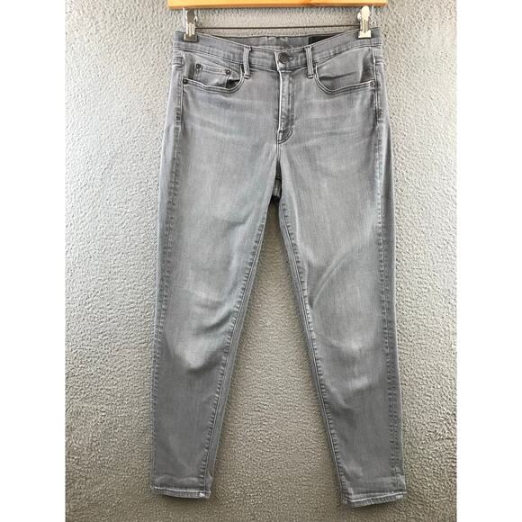 Vince Mason Relaxed  Jeans Womens 27 Gray  Slim Ankle Length - Picture 1 of 11